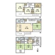 稲荷戸建の間取り画像