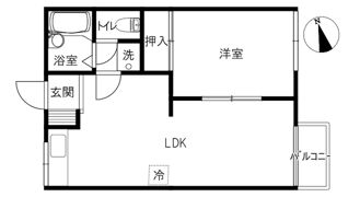 ハイツアメニティの間取り画像
