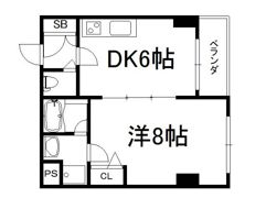 AFICION堀川の間取り画像