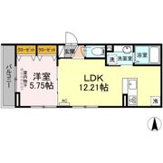 エクセリア田柄の間取り画像