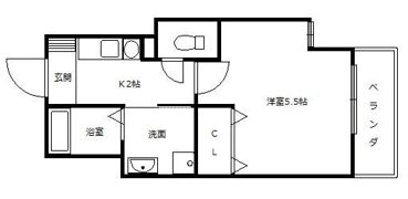 カルム吹田の間取り画像