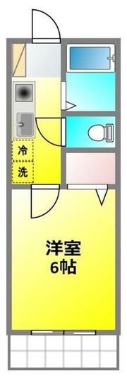 ミュゼハイツの間取り画像