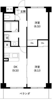 サンセゾンIの間取り画像