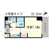 メインステージ西天満T’s SQUAREの間取り画像
