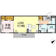 ステージチャンプ中原の間取り画像