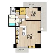 ザ・グランドビュー・オオサカの間取り画像