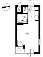 スカイコート西谷の間取り画像