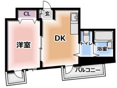 ハイムホープフルの間取り画像