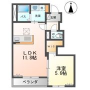 LongRiver四郎丸の間取り画像