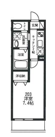 レーヴ鶴ヶ峰の間取り画像