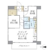 デュオフラッツ葛西の間取り画像
