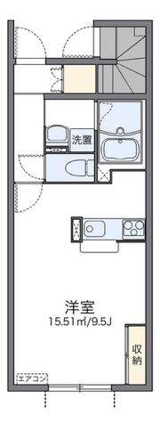 レオネクストF＆Aの間取り画像