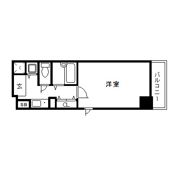 プレサンス中之島公園南の間取り画像