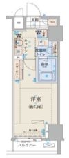 リヴシティ日本橋ネクステシアの間取り画像