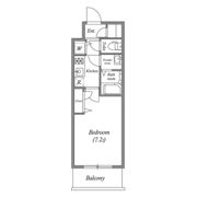 プランドール北浜の間取り画像