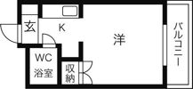 アーバンライフ616の間取り画像