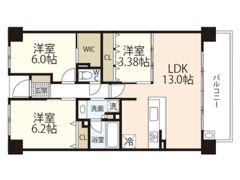 サーパスシティ草津新町の間取り画像