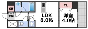 パラゴン小路の間取り画像
