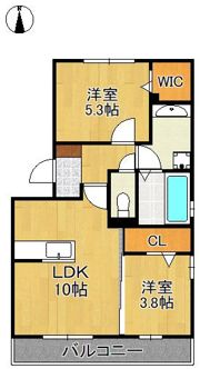 Elvita高峯の間取り画像