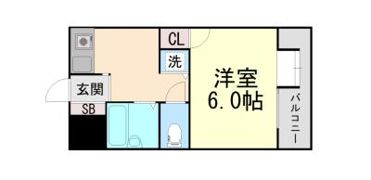 エステムコート東灘の間取り画像