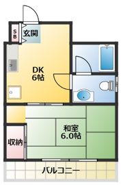 ドマ小石川の間取り画像