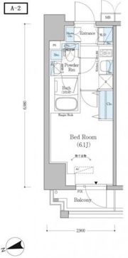 アーバネックス戸越の間取り画像