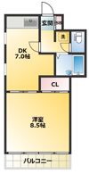 ホシノフラット目白台の間取り画像