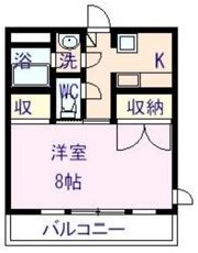 アメニティー伊島の間取り画像