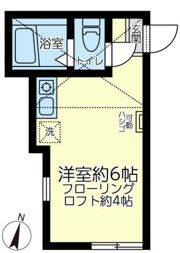 ユナイト田浦オレンジ・ペコーの間取り画像