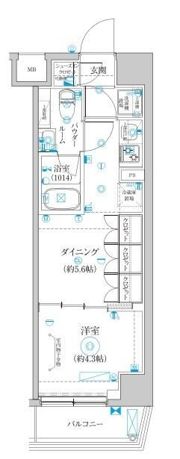 セジョリ上石神井の間取り画像
