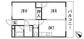 オダマンションの間取り画像