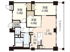 ラルステージ段原 THE MIDの間取り画像