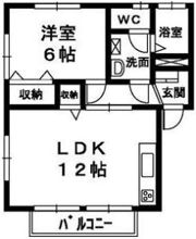 サニーサイド21の間取り画像