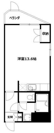 心園コーポの間取り画像