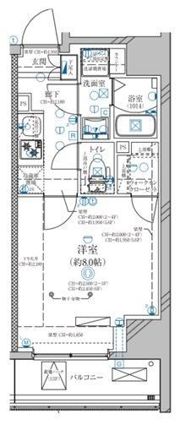ディアレイシャス鶯谷の間取り画像