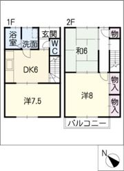 メゾン藤治山の間取り画像