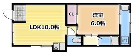 ハイツAwa(栄和文化)の間取り画像
