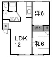 メゾンエスポワールBの間取り画像