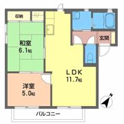 セトゥールインウエストの間取り画像