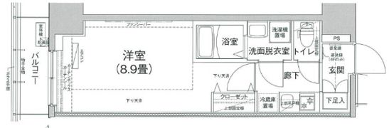 アイルノヴェル駒込の間取り画像