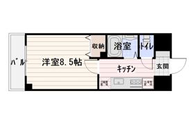 アルベール教育大前の間取り画像
