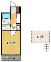 レジオン幸神 IIの間取り画像