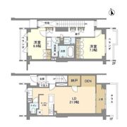 瀬田の杜 Garden ＆ Terrace C棟の間取り画像