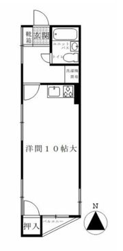 ミダ六マンションの間取り画像