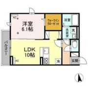 D-ROOM南材木町の間取り画像