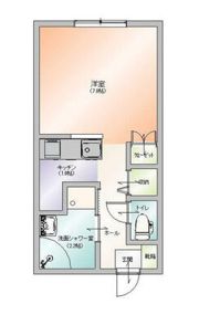 ワンにゃんハウスティラーノ2番館の間取り画像