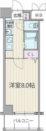 パルティール今池の間取り画像