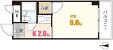 コーポトガワの間取り画像