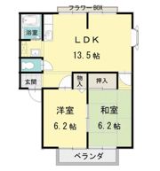 サンビレッジ中西の間取り画像