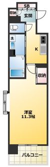 第五宝マンションの間取り画像